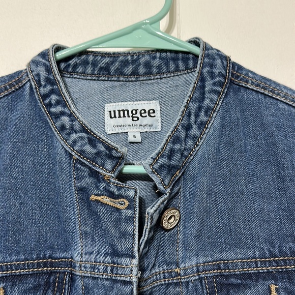 NWOT Umgee Blue Jean Bell Sleeve Jacket - Picture 3 of 6